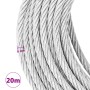 Cuerda de cable 800 kg 20 m de vidaXL, Cabrestantes - Ref: Foro24-146674, Precio: 56,07 €, Descuento: %