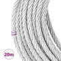 Cuerda de cable 800 kg 20 m de vidaXL, Cabrestantes - Ref: Foro24-146674, Precio: 68,34 €, Descuento: %