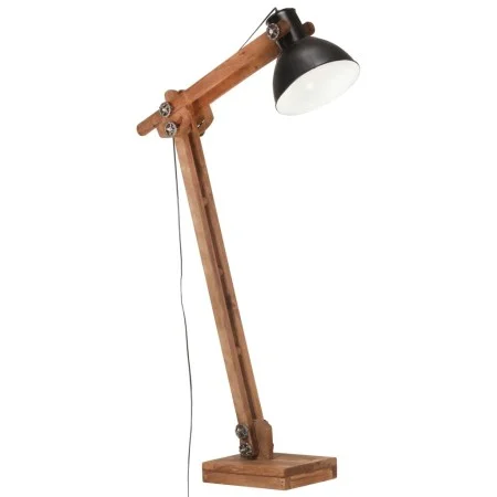Solid mango wood floor lamp in black with E27 socket by vidaXL, Lamps - Ref: Foro24-320581, Price: 130,29 €, Discount: %