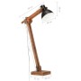Solid mango wood floor lamp in black with E27 socket by vidaXL, Lamps - Ref: Foro24-320581, Price: 127,73 €, Discount: %