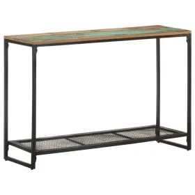 Solid recycled wood console table 110x35x75 cm by vidaXL, Side tables - Ref: Foro24-320248, Price: 99,20 €, Discount: %