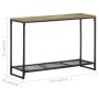 Mesa consola de madera maciza reciclada 110x35x75 cm de vidaXL, Mesas auxiliares - Ref: Foro24-320248, Precio: 100,41 €, Desc...