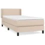 Box spring bed with cappuccino synthetic leather mattress 80x200 cm by , Beds and slatted bases - Ref: Foro24-3130630, Price:...