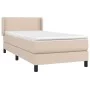 Box spring bed with cappuccino synthetic leather mattress 80x200 cm by , Beds and slatted bases - Ref: Foro24-3130630, Price:...