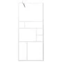 Mampara de ducha accesible vidrio ESG blanco 90x195 cm by , Shower walls and screens - Ref: Foro24-151869, Price: 151,55 €, D...