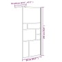 Barrierefreie Duschabtrennung aus weißem ESG-Glas 90x195 cm von , Duschwände und Duschwände - Ref: Foro24-151869, Preis: 143,...