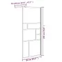 Mampara de ducha accesible vidrio ESG blanco 90x195 cm by , Shower walls and screens - Ref: Foro24-151869, Price: 151,55 €, D...