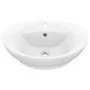 Luxuriöses Waschbecken mit mattweißem Keramiküberlauf 58,5 x 39 cm von vidaXL, Sinkt - Ref: Foro24-146932, Preis: 100,66 €, R...