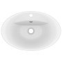 Luxuriöses Waschbecken mit mattweißem Keramiküberlauf 58,5 x 39 cm von vidaXL, Sinkt - Ref: Foro24-146932, Preis: 102,45 €, R...
