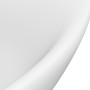 Luxurious washbasin with matte white ceramic overflow 58.5x39 cm by vidaXL, Sinks - Ref: Foro24-146932, Price: 102,45 €, Disc...