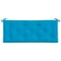 Garden bench cushion Oxford fabric blue 120x50x7 cm by , Cushions for chairs and sofas - Ref: Foro24-361587, Price: 28,04 €, ...