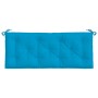 Gartenbankauflage Oxford-Stoff blau 120x50x7 cm von , Kissen für Stühle und Sofas - Ref: Foro24-361587, Preis: 28,41 €, Rabat...