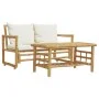 Gartensofagarnitur mit Kissen 2 Stück Bambus von , Gartensets - Ref: Foro24-365870, Preis: 238,10 €, Rabatt: %