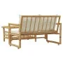 Garden sofa set with cushions 2 pieces bamboo by , Garden sets - Ref: Foro24-365870, Price: 236,99 €, Discount: %