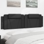 Gepolstertes Bettkopfteil aus schwarzem Kunstleder, 180 cm von , Kopf- und Fußteile - Ref: Foro24-374804, Preis: 54,44 €, Rab...