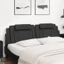 Black synthetic leather padded bed headboard 180 cm by , Headboards and footboards - Ref: Foro24-374804, Price: 53,60 €, Disc...