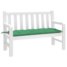Cojín de banco de jardín tela Oxford verde 120x50x7 cm by , Cushions for chairs and sofas - Ref: Foro24-361588, Price: 28,11 ...
