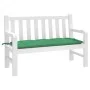 Cojín de banco de jardín tela Oxford verde 120x50x7 cm de , Cojines para sillas y sofás - Ref: Foro24-361588, Precio: 27,78 €...