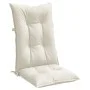 Cojines silla respaldo alto 6 uds tela crema melange 120x50x7cm de , Cojines para sillas y sofás - Ref: Foro24-4002354, Preci...