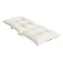 Cojines silla respaldo alto 6 uds tela crema melange 120x50x7cm de , Cojines para sillas y sofás - Ref: Foro24-4002354, Preci...