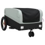 Fahrradanhänger aus schwarzem und grauem Eisen, 30 kg von , Fahrradanhänger - Ref: Foro24-94056, Preis: 84,13 €, Rabatt: %