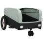 Black and gray iron bicycle trailer 30 kg by , Bicycle trailers - Ref: Foro24-94056, Price: 82,67 €, Discount: %