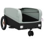 Fahrradanhänger aus schwarzem und grauem Eisen, 30 kg von , Fahrradanhänger - Ref: Foro24-94056, Preis: 84,13 €, Rabatt: %