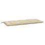 Gartenbankkissen beige Oxford-Stoff 120x50x7 cm von , Kissen für Stühle und Sofas - Ref: Foro24-361586, Preis: 37,45 €, Rabat...