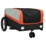 Remolque para bicicleta hierro negro y naranja 30 kg de , Remolques para bicicletas - Ref: Foro24-94054, Precio: 82,67 €, Des...