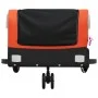 Remolque para bicicleta hierro negro y naranja 30 kg de , Remolques para bicicletas - Ref: Foro24-94054, Precio: 82,67 €, Des...