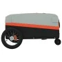 Remolque para bicicleta hierro negro y naranja 30 kg de , Remolques para bicicletas - Ref: Foro24-94054, Precio: 82,67 €, Des...