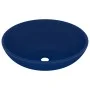 Ovales Luxuswaschbecken aus matt dunkelblauer Keramik, 40 x 33 cm von vidaXL, Sinkt - Ref: Foro24-146924, Preis: 56,12 €, Rab...