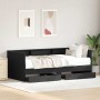 Cama de Día Gris 90 x 200 cm Madera contrachapada