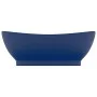 Luxuriöses Waschbecken mit dunkelblauem Keramiküberlauf 58,5 x 39 cm von vidaXL, Sinkt - Ref: Foro24-146935, Preis: 103,78 €,...