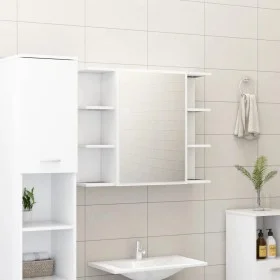Badezimmerspiegelschrank aus Sperrholz, 80 x 20,5 x 64 cm von vidaXL, Badezimmerwaschtische - Ref: Foro24-802606, Preis: 69,6...