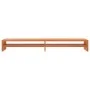 Soporte de monitor madera maciza pino marrón cera 100x24x13 cm de , Muebles TV - Ref: Foro24-847163, Precio: 33,95 €, Descuen...