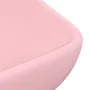 Luxury rectangular matte pink ceramic washbasin 71x38 cm by vidaXL, Sinks - Ref: Foro24-146955, Price: 63,89 €, Discount: %