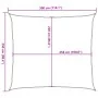 Toldo de vela poliéster oxford 100% gris claro 3x2,5 m de , Sombrillas - Ref: Foro24-4000540, Precio: 35,67 €, Descuento: %