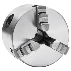 3-jaw self-centering lathe chuck 80 mm steel by vidaXL, Clamps and screws - Ref: Foro24-146704, Price: 71,55 €, Discount: %