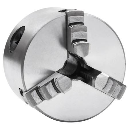 3-jaw self-centering lathe chuck 80 mm steel by vidaXL, Clamps and screws - Ref: Foro24-146704, Price: 71,55 €, Discount: %