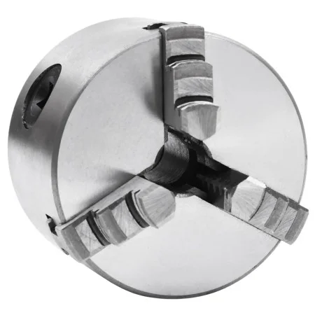3-jaw self-centering lathe chuck 80 mm steel by vidaXL, Clamps and screws - Ref: Foro24-146704, Price: 71,55 €, Discount: %