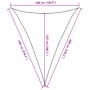 Toldo de vela poliéster oxford 100% arena 5x6x6 m by , Umbrellas - Ref: Foro24-4000942, Price: 42,52 €, Discount: %