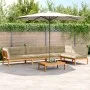 Set de sofás de palets de jardín y cojines 5 pzas madera acacia by , Outdoor sofas - Ref: Foro24-3209513, Price: 902,49 €, Di...
