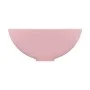 Luxury round matte pink ceramic washbasin 32.5x14 cm by vidaXL, Sinks - Ref: Foro24-146966, Price: 71,91 €, Discount: %