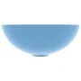 Hellblaues rundes Waschbecken aus Keramik von vidaXL, Sinkt - Ref: Foro24-146978, Preis: 47,88 €, Rabatt: %