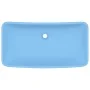 Lavabo de lujo de cerámica rectangular azul claro mate 71x38 cm by vidaXL, Sinks - Ref: Foro24-146956, Price: 81,80 €, Discou...