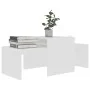Couchtisch-Set aus weißem Sperrholz, 100 x 48 x 40 cm von vidaXL, Couchtisch - Ref: Foro24-802912, Preis: 48,78 €, Rabatt: %
