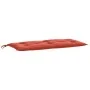 Cushion for garden bench red melange fabric 100x50x7 cm by , Cushions for chairs and sofas - Ref: Foro24-4002537, Price: 21,6...