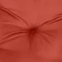 Cojín para banco de jardín tela rojo melange 100x50x7 cm de , Cojines para sillas y sofás - Ref: Foro24-4002537, Precio: 21,6...
