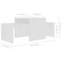 Couchtisch-Set aus weißem Sperrholz, 100 x 48 x 40 cm von vidaXL, Couchtisch - Ref: Foro24-802912, Preis: 48,78 €, Rabatt: %